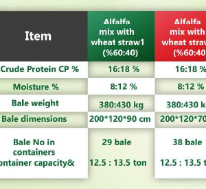 ALFALFA MIX WITH WHEAT STRAW 1 (60:40)%